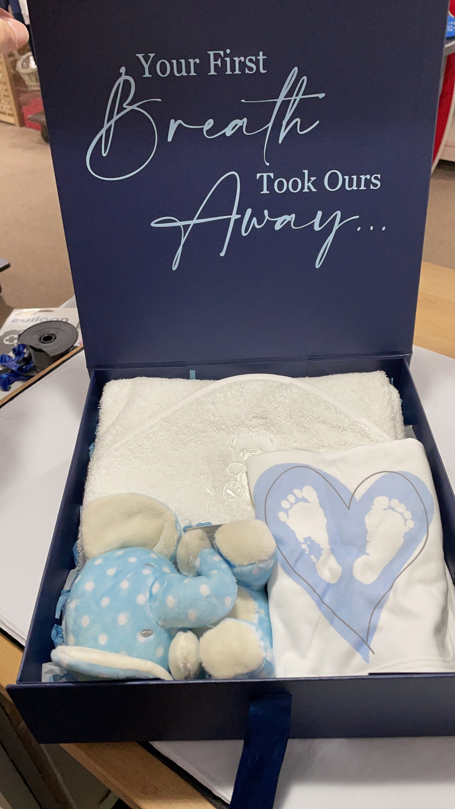 Baby Boy personalised box