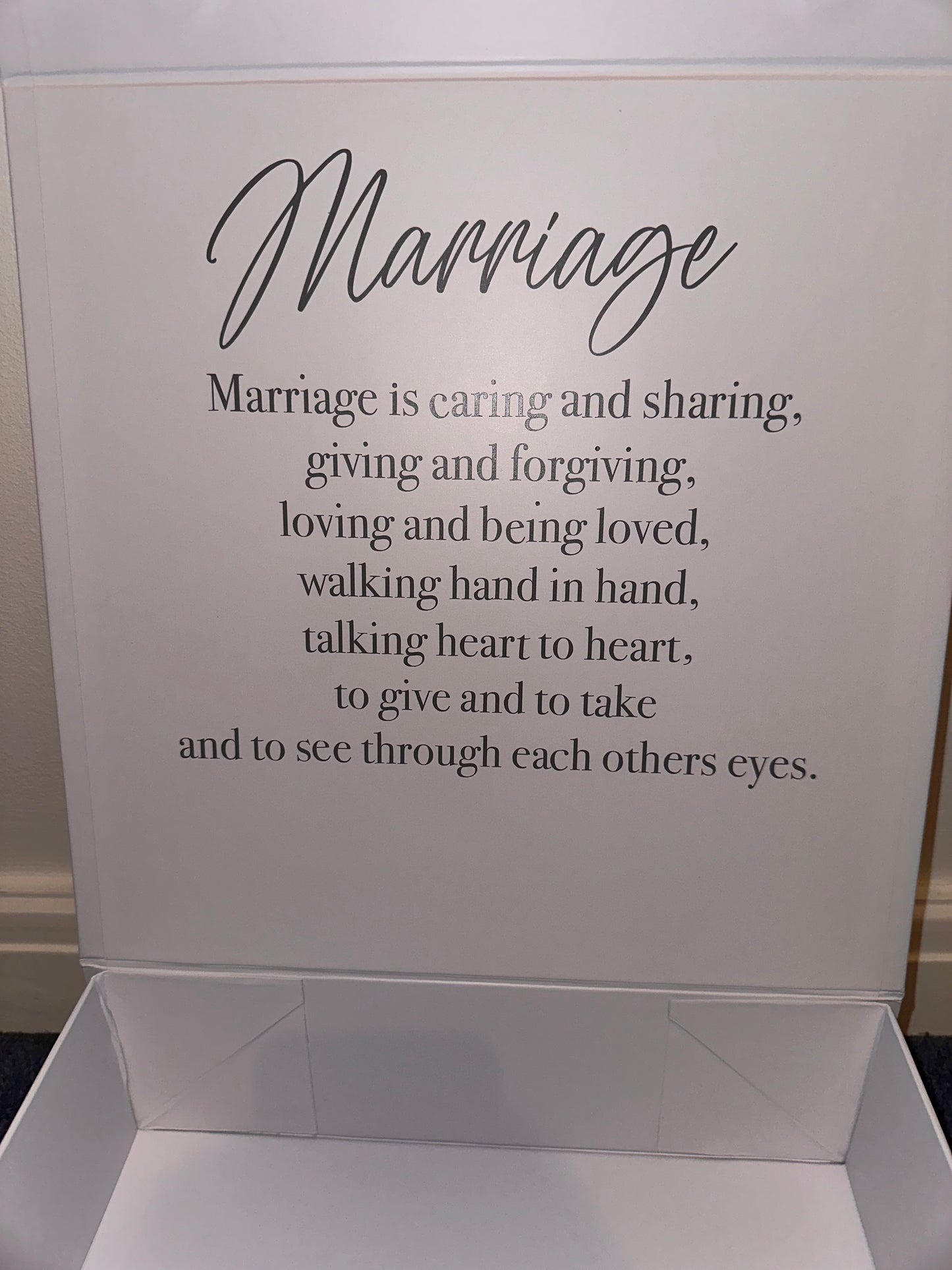 Wedding box