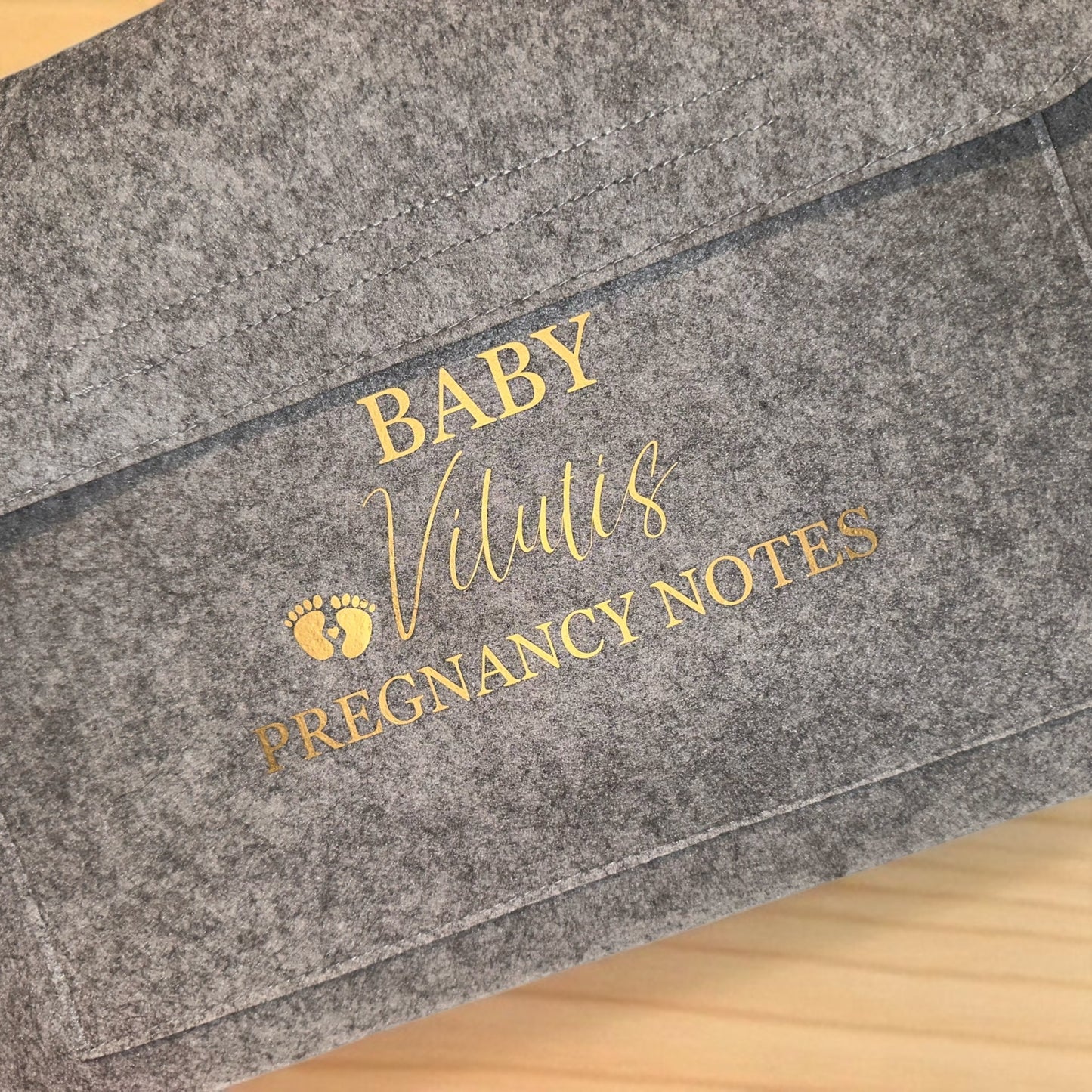Pregnancy note folder